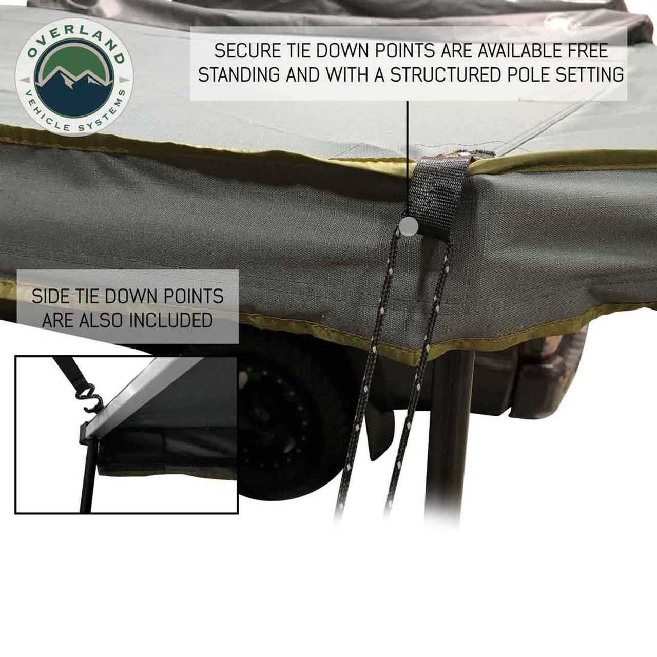 HD Nomadic 270 Degree Awning - Driver Side
