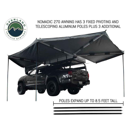 HD Nomadic 270 Degree Awning - Driver Side