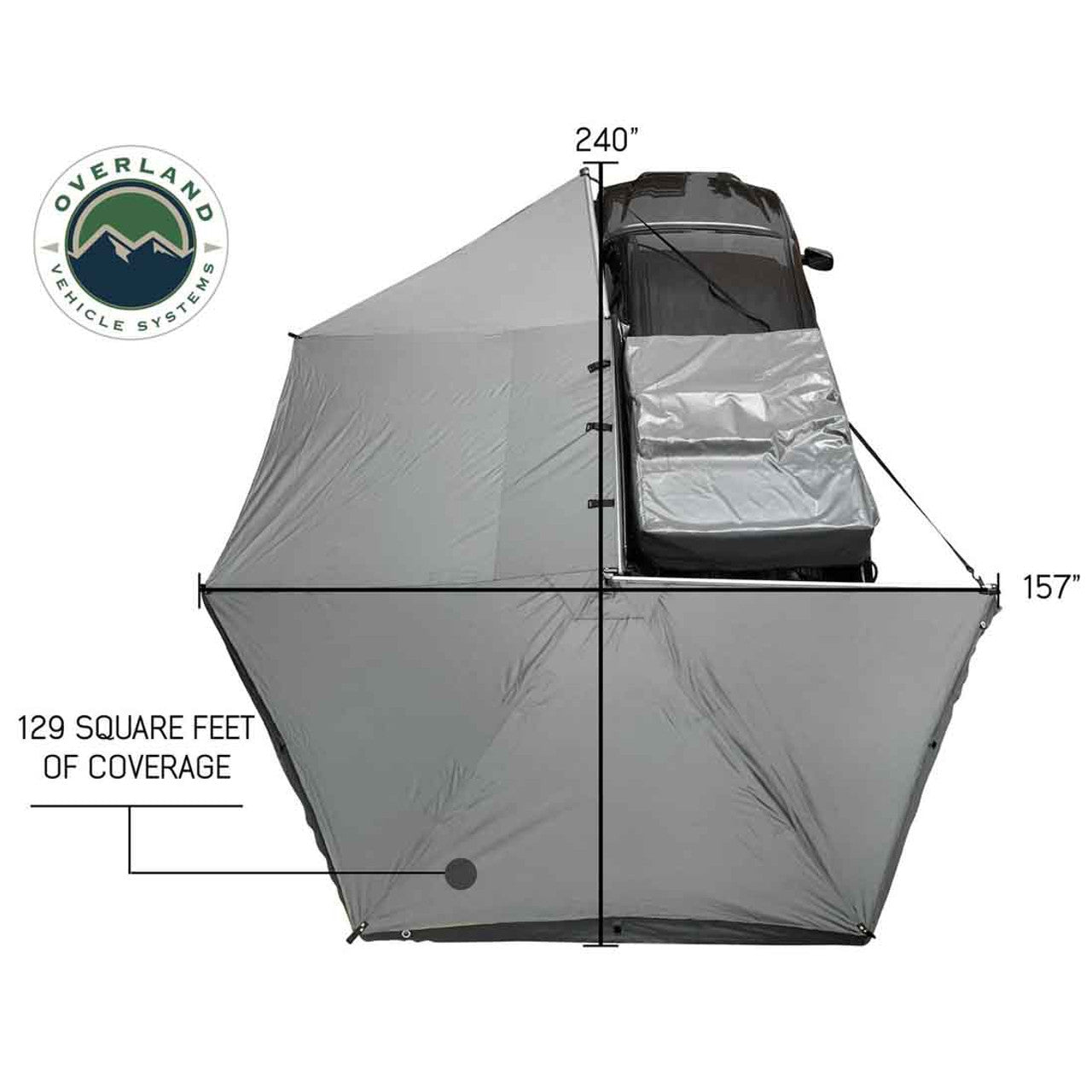 HD Nomadic 270 Degree Awning - Driver Side