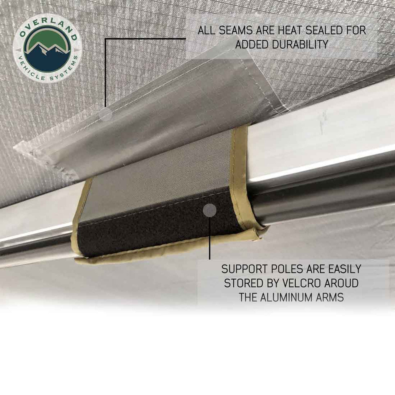 HD Nomadic 270 Degree Awning - Driver Side