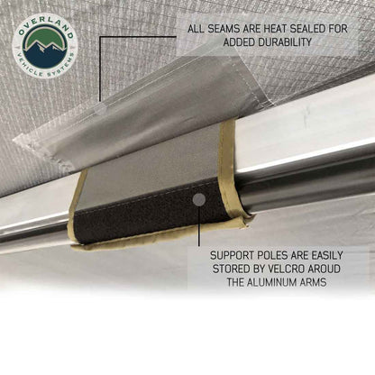 HD Nomadic 270 Degree Awning - Driver Side
