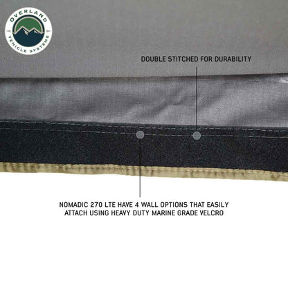 HD Nomadic 270 LTE Awning - Passenger Side