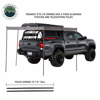 HD Nomadic 270 LTE Awning - Passenger Side