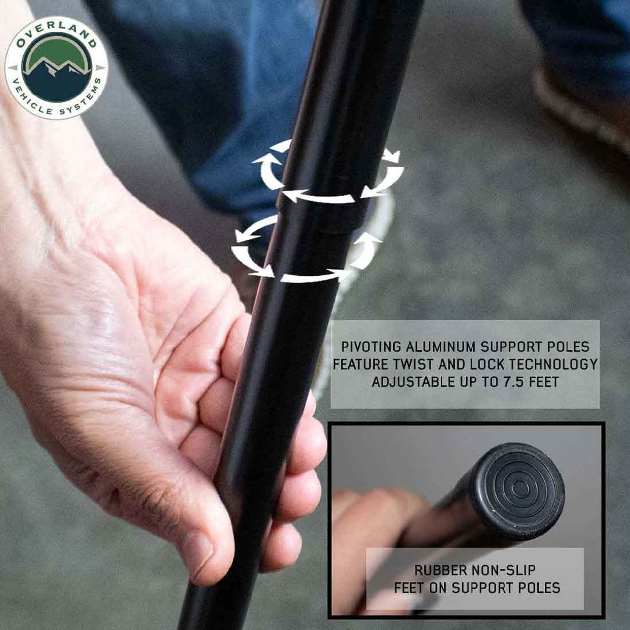 HD Nomadic 270 LTE Awning - Passenger Side